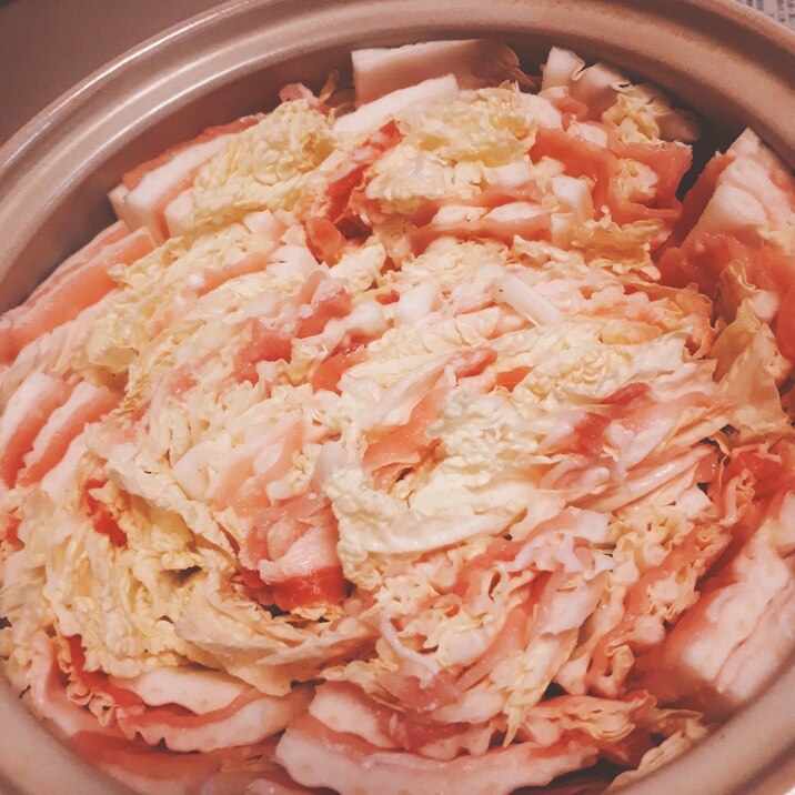 簡単 白菜と豚肉のミルフィーユ鍋 レシピ 作り方 By Katsuma 楽天レシピ